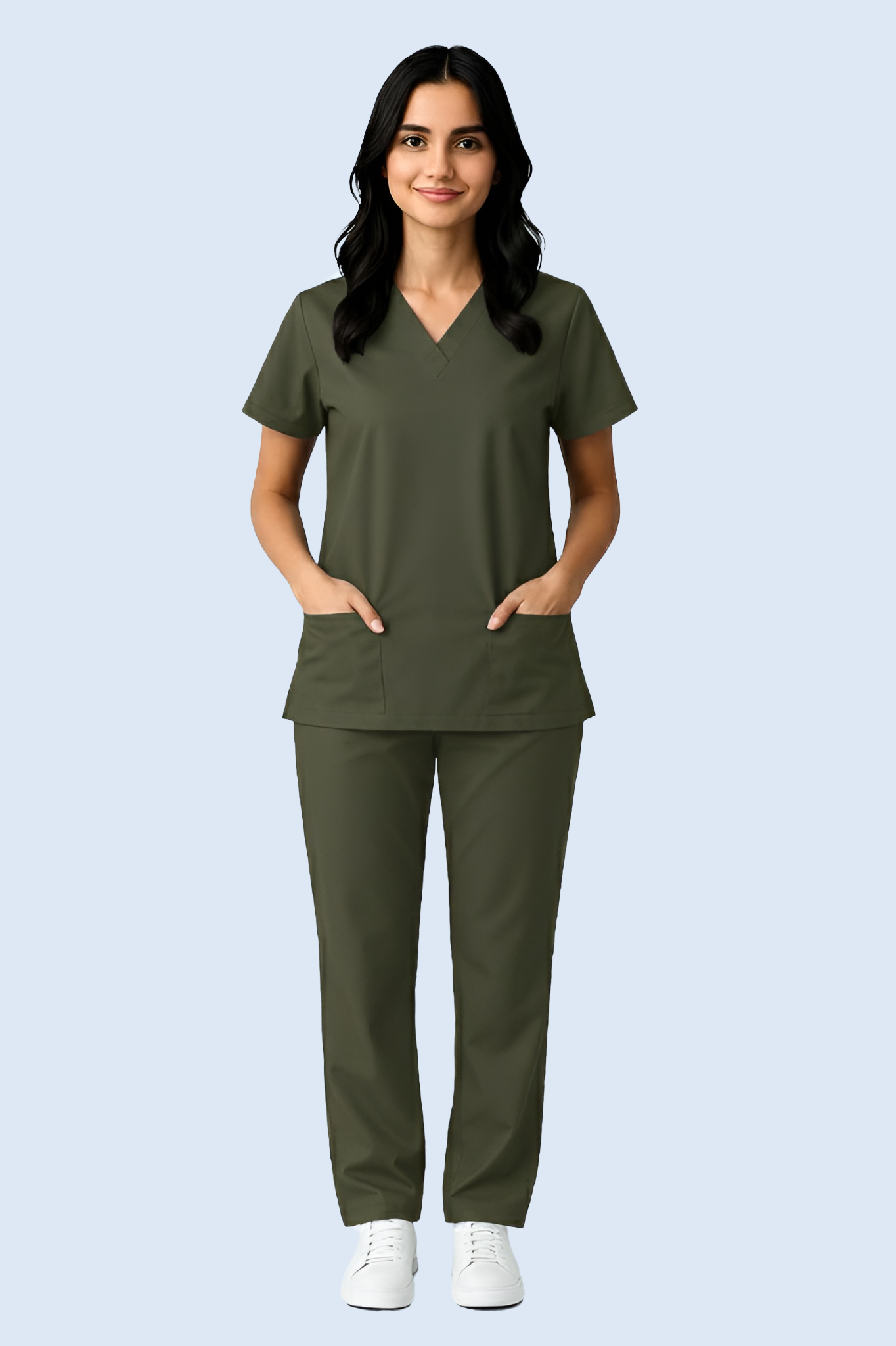 The Essential Scrub Set - Deep Purple / Female Scrub Snap