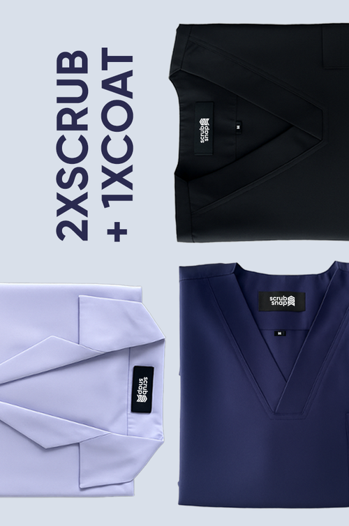 2xScrub + 1xCoat