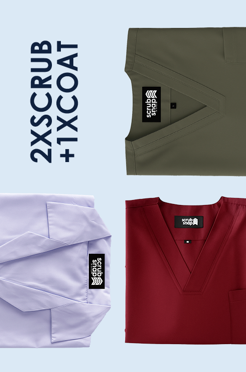 2xScrub + 1xCoat