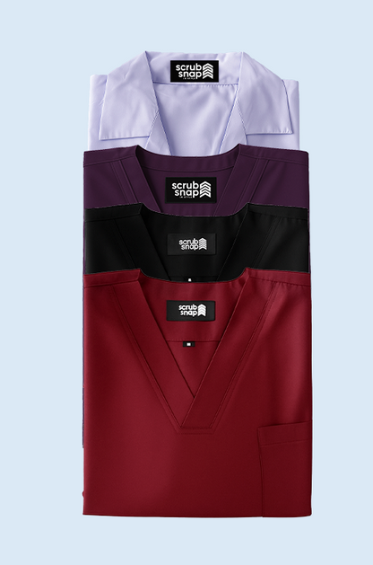 3xScrub + 1xCoat Scrub Snap