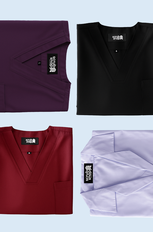 3xScrub + 1xCoat Scrub Snap