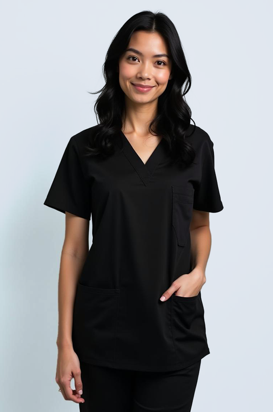 The Essential Scrub Set - Black