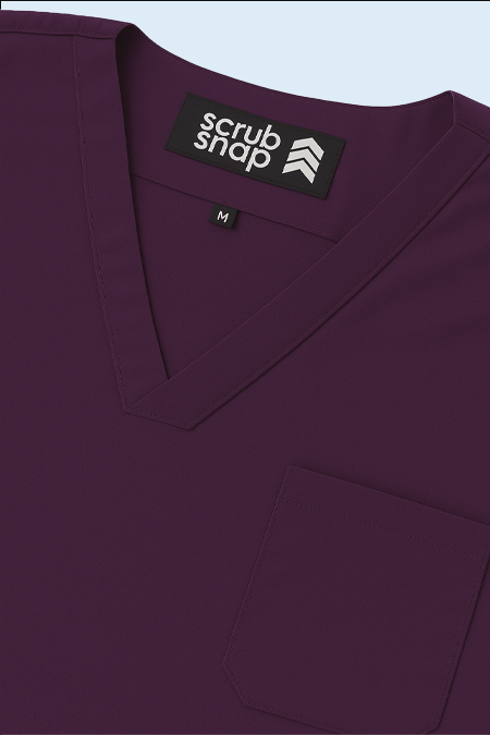 The Essential Scrub Set - Deep Purple / Male Scrub Snap