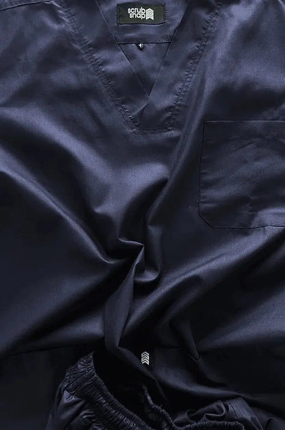 The Essential Scrub Set - Navy Blue Scrub Snap