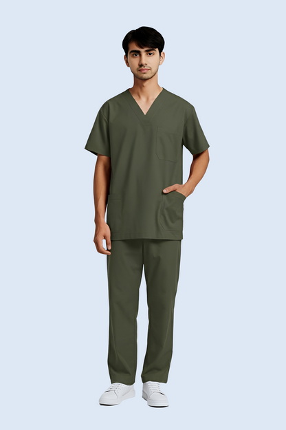 The Essential Scrub Set - Deep Purple / Male Scrub Snap